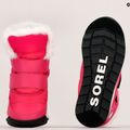 Sorel Whitney II Strap WP junior stivali da neve rosa cactus/nero 15