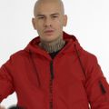 Pitbull West Coast Overpark Uomo Giacca con cappuccio rosso 11