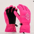 Guanto da sci da donna Rossignol Perfy G rosa orchidea 8