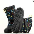 Sorel Flurry Print Boys stivali da neve junior nero/nero 15