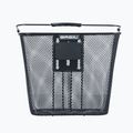 Basil Bilbao BE cestino anteriore per bicicletta + Baseasy Stem Holder nero 2