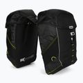 Basil Miles Borsa doppia per bici 34 l nero/lime