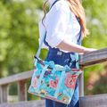 Basil Bloom Field 15-20 l borsa portabici blu cielo 7