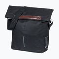 Borsa da bici per portapacchi Basil City Shopper MIK Hooks 16 l black