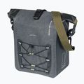 Basil Navigator Storm Hook On 12-15 l grigio/nero borsa da bicicletta 3