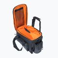 Borsa da bicicletta per portapacchi Basil Miles Tarpaulin XL Pro 9-36 l nero/arancione 5