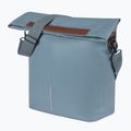 Borsa portabici Basil City Shopper in pelle vegana 16 l blu 2