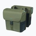 Basil Go Double Bag borsa da bici 32 l verde scuro