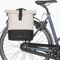 Borsa da bicicletta Basil Cove Shopper MIK Hooks 16 l off white/black 6