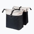 Borsa da bici Basil Vive Double Pannier Bag MIK 35 l off white/black