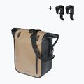 Borsa da bici Basil Rivo M Single Bag MIK Hooks 12-15 l sand/black 2