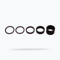 Rondelle per serie sterzo PRO Alu 2/5/10/20 mm / 1-1/8" black