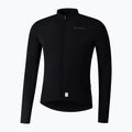 Felpa Shimano Vertex Thermal Jersey da uomo per bicicletta, nero 5