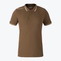 Polo Shimano Tribal marrone