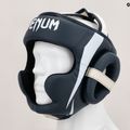 Casco da boxe Venum Elite bianco/blu navy 7