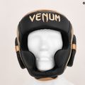 Casco da boxe Venum Elite nero/oro 13