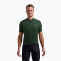 Maglia da ciclismo Rogelli Essential verde militare da uomo