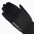Guanti da ciclismo donna Rogelli Laval Mid Season LW Windproof black 4