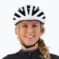 Casco da bicicletta Rogelli Tecta bianco/nero 5