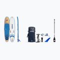 SUP Mistral Sunburst Air 11'0 Legno tavola blu/bianco