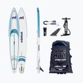 Tavola da SUP Mistral Vortex Air 12'6" x 26" blu/bianco