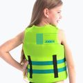 Gilet di assicurazione da bambino JOBE in neoprene lime/verde 3