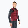 JOBE gilet da uomo Fragment rosso bordeaux