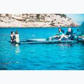 JOBE Piscina galleggiante infinita con isola 11