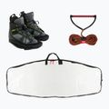 JOBE Logo Wakeboard 138 & Unit Set nero/rosso 4