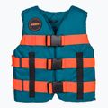 Gilet da bambino JOBE in nylon verde acqua