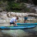 JOBE Stream Carbon 40 lime pagaia da SUP in 3 pezzi 9