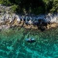 JOBE Gama Pacchetto Kayak gonfiabile per 2 persone 365 cm verde atlantico 18