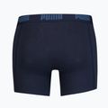 PUMA Basic boxer da uomo 2 paia navy 4