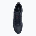 Tommy Hilfiger scarpe da uomo Iconic Leather Suede Mix Runner mezzanotte 5