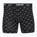 Boxer da uomo Nike Everyday Cotton Stretch 3 pairs swoosh print/grey/university blue 4