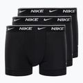 Boxer da uomo Nike Everyday Cotton Stretch Trunk 3 paia nero