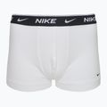 Boxer da uomo Nike Everyday Cotton Stretch Trunk 3 paia bianco/grigio heather/nero 4