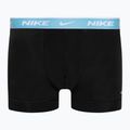 Boxer da uomo Nike Everyday Cotton Stretch Trunk 3 paia nero/pera/acquarius/ark team red 2