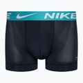 Uomo Nike Dri-Fit Essential Micro Trunk boxer 3 paia blu/navy/verde 2