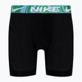 Uomo Nike Dri-Fit Essential Micro Boxer 3 paia nero/aquarius bleu/laser fucsia/grigio 2