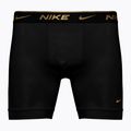 Uomo Nike Everyday Cotton Stretch boxer 3 paia nero argento/rosso oro/nero oro 3