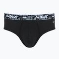 Uomo Nike Everyday Cotton Stretch Brief 3 paia nero/verde/nero 2