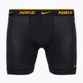 Uomo Nike Everyday Cotton Stretch boxer 3 paia nero/oro/nero 4