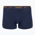 Uomo Nike Everyday Cotton Stretch Trunk boxer 3 paia light crimson/midnight navy/nero 3