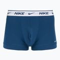 Boxer da uomo Nike Everyday Cotton Stretch Trunk 3 paia blu militare chiaro/blu force/bianco in vita 2