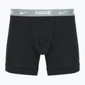 Uomo Nike Everyday Cotton Stretch boxer 3 paia bi/grigio ferro/grigio chiaro texture lucida wb 2