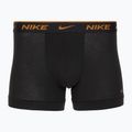 Boxer da uomo Nike Everyday Cotton Stretch Trunk 3 paia nero lig crim/des och/deep night logo in vita 2
