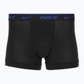 Boxer da uomo Nike Everyday Cotton Stretch Trunk 3 paia nero lig crim/des och/deep night logo in vita 4