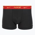 Uomo Nike Everyday Cotton Stretch Trunk boxer 3 paia blk/university red/wheat gold/nero high shine wb 3
