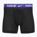 Boxer Nike Dri-FIT Ultra Comfort da uomo 3 paia nero evrgreen aura/deep night/nero in vita 3
